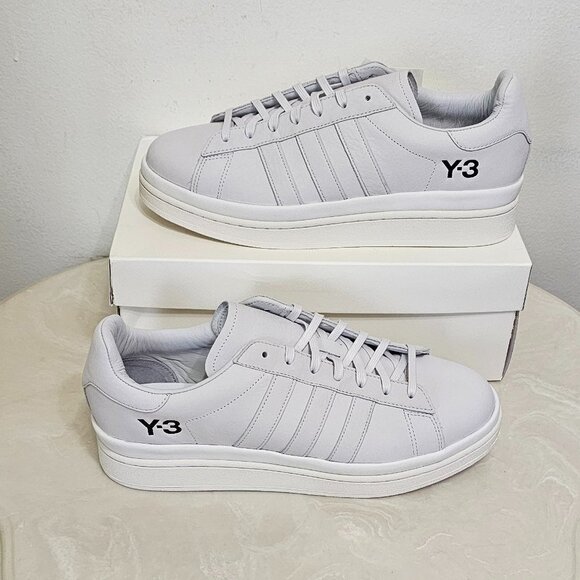 Adidas Y-3Hicho FZ4339 Grey/Core White Men's Size11.5/12 (Unisex) Sport Style